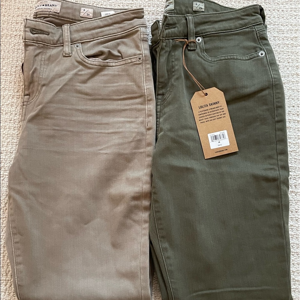 Lucky Brand Lolita Skinny Jeans (2 pair)